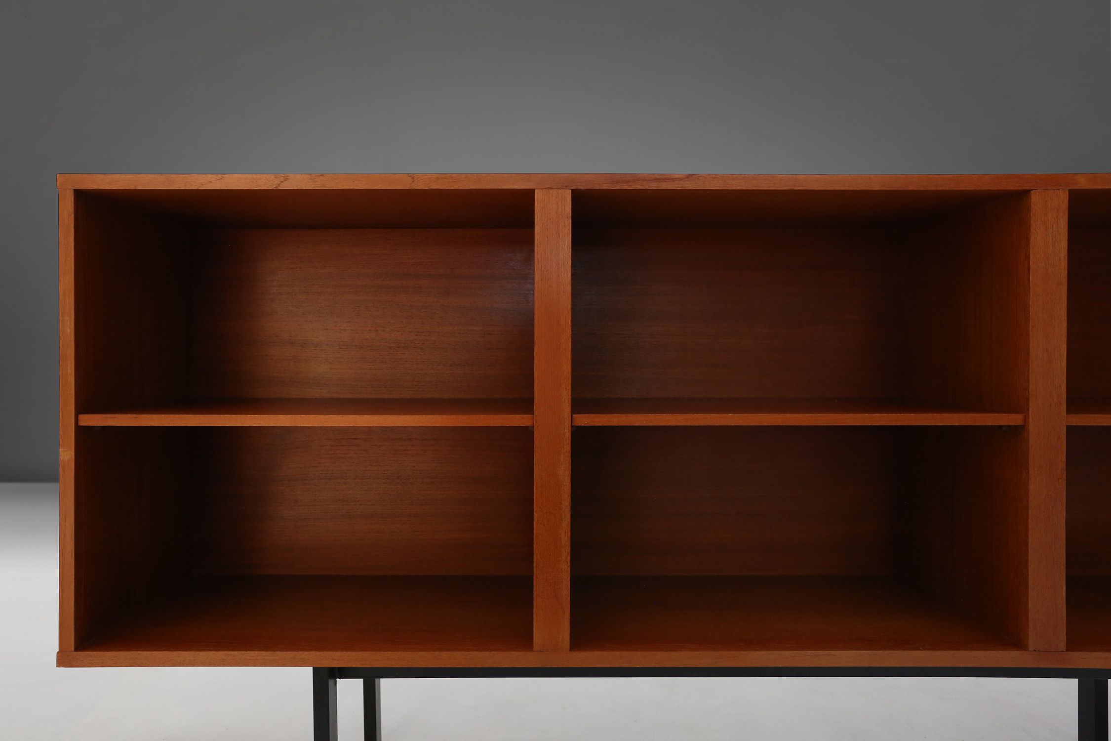 Set of Three Mid‑Century Teak Cabinets, Belgium, 1960sthumbnail